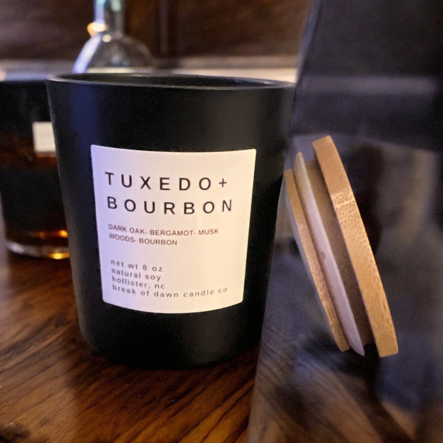 Tuxedo & Boubon Soy Candle