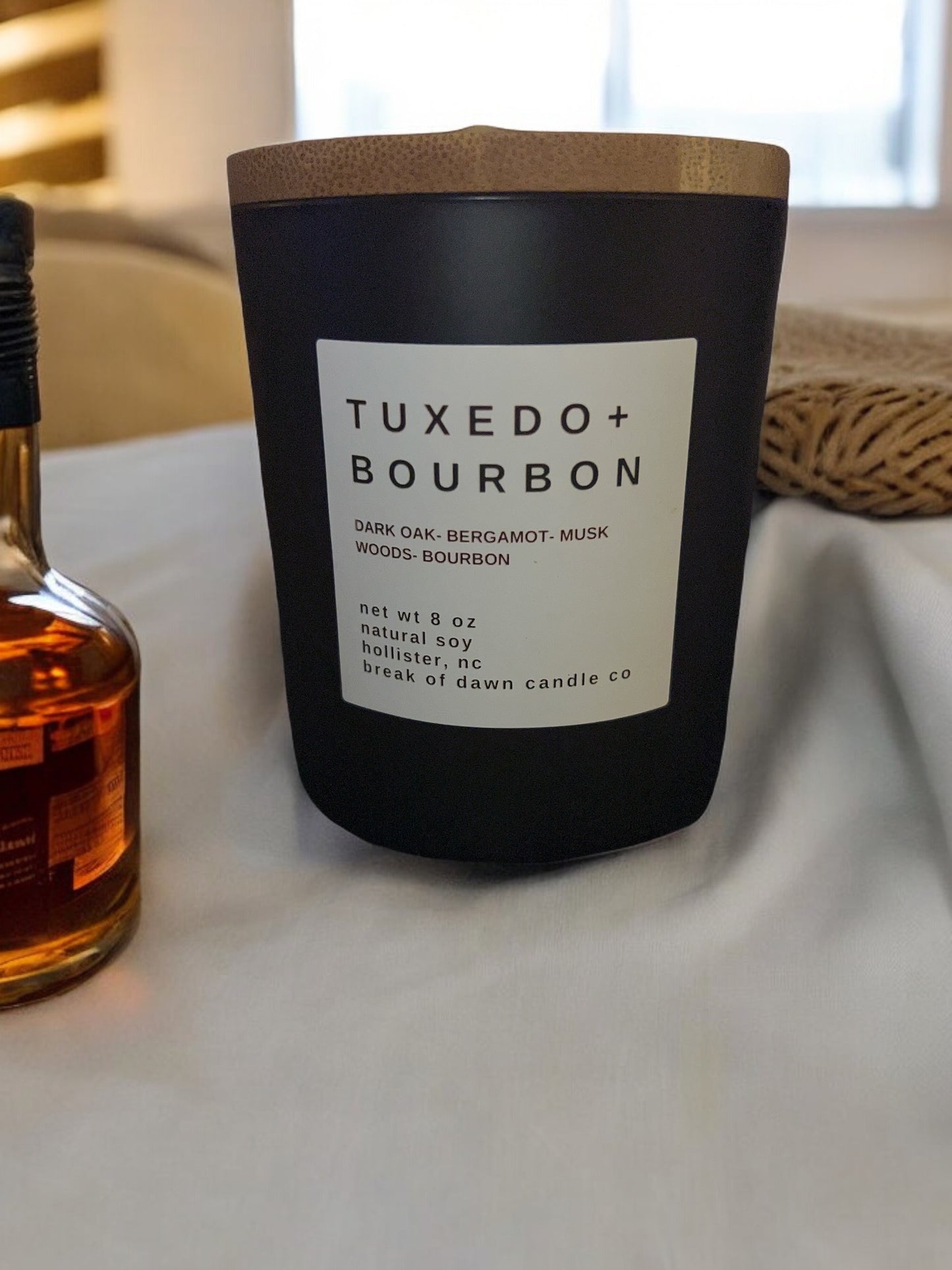 Tuxedo & Boubon Soy Candle