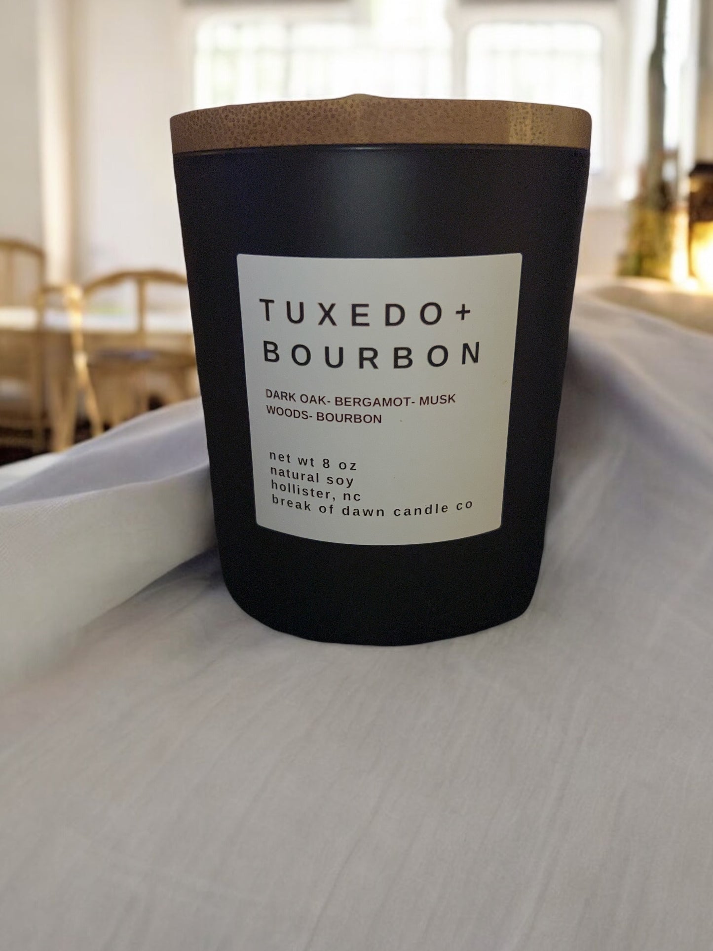 Tuxedo & Boubon Soy Candle